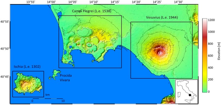 Open access | Campi Flegrei, Vesuvius and Ischia Seismicity in the Context of the Neapolitan Volcanic Area