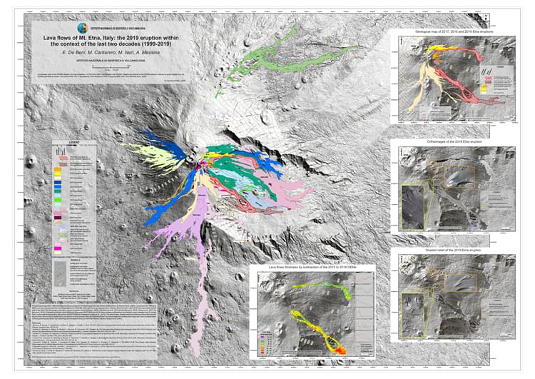 Lava flows of Mt Etna, Italy- the 2019 eruption within the context of the last two decades (1999–2019)